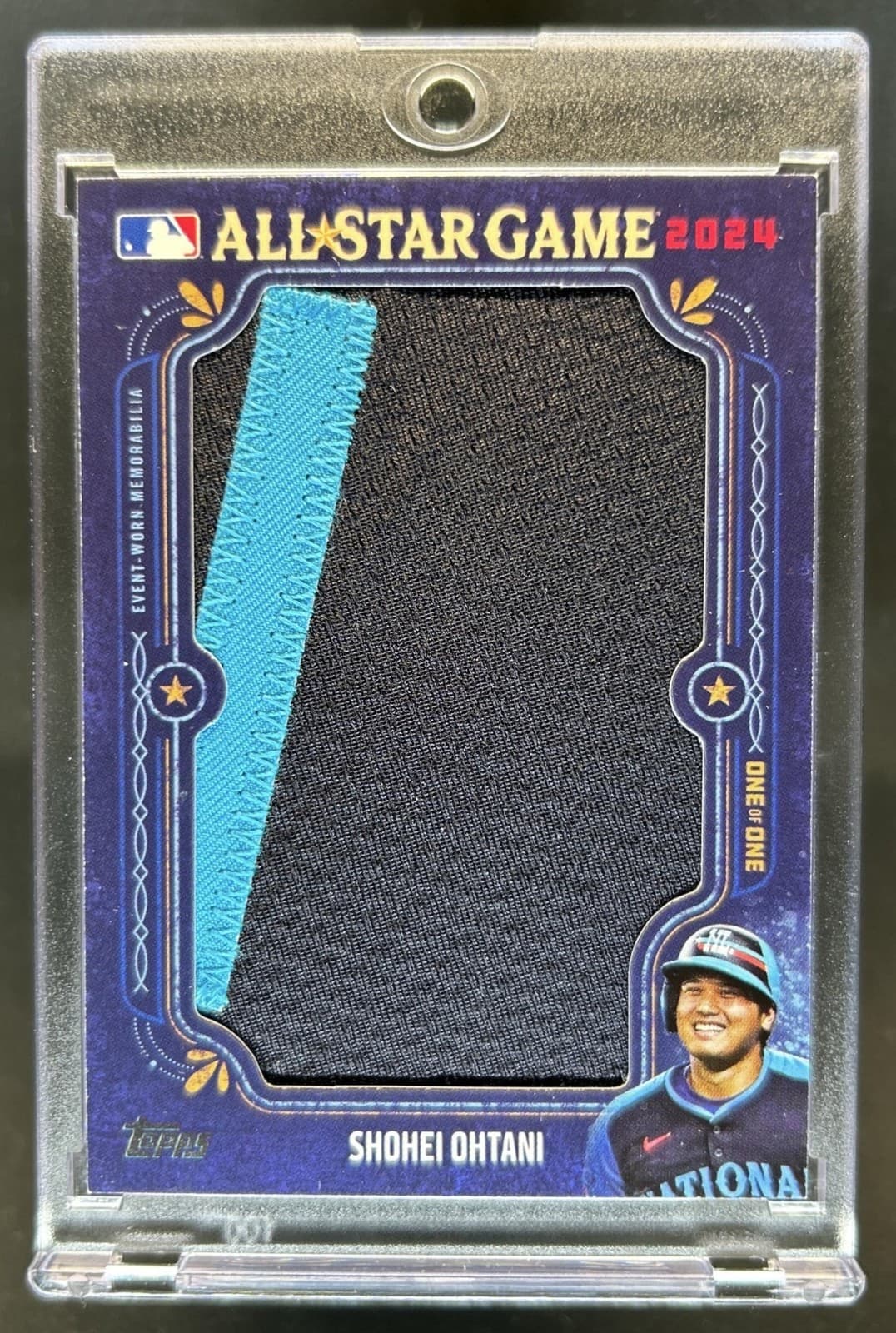 2025 Topps Shohei Ohtani In the Name Patch #1/1 Dodgers