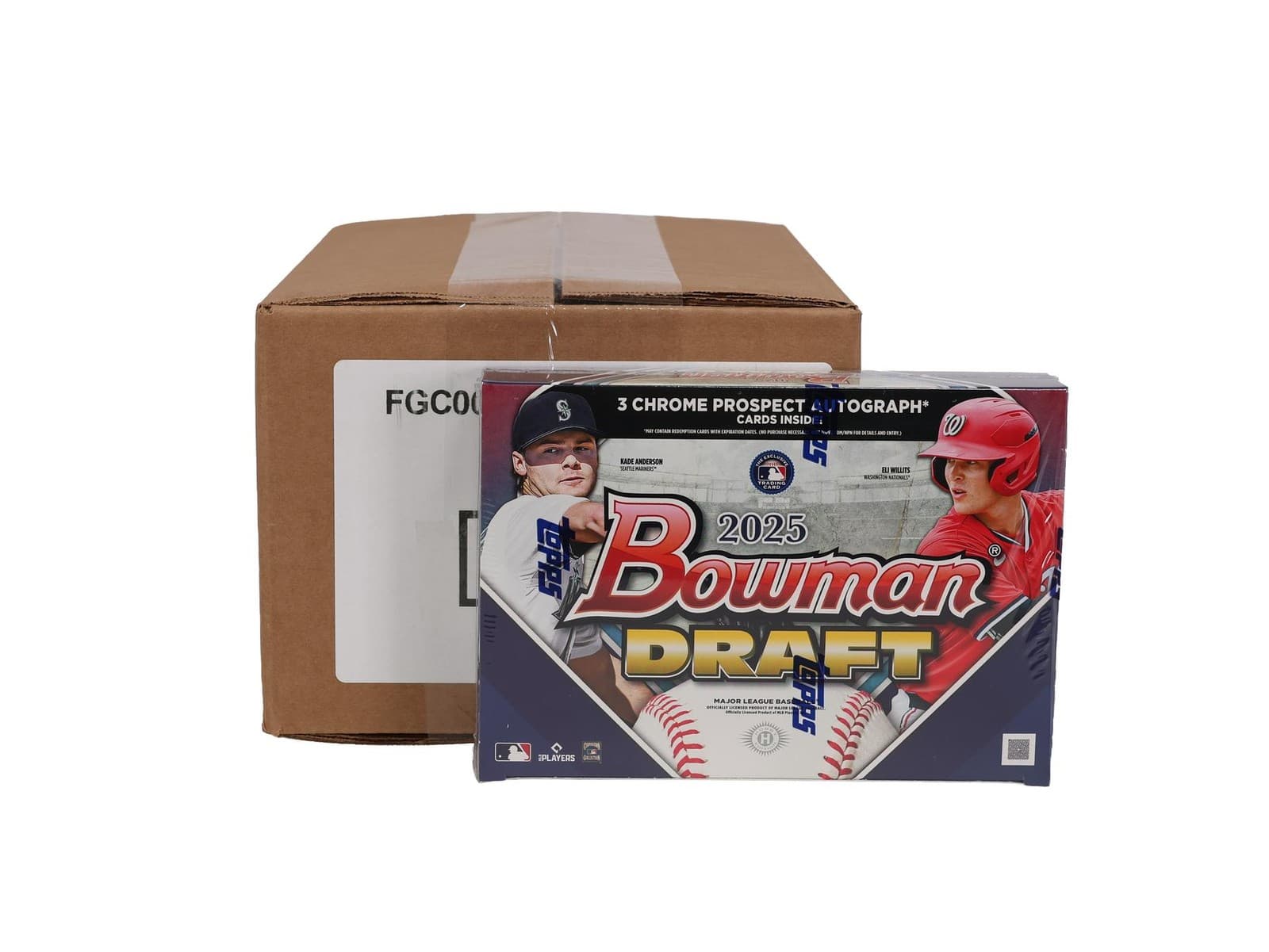 2025 BOWMAN DRAFT BASEBALL DELIGHT 6-BOX CASE