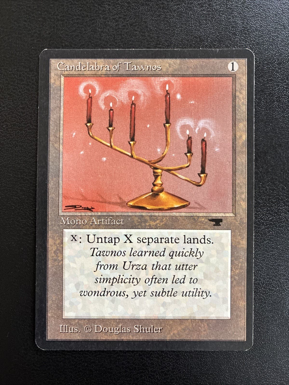 CANDELABRA OF TAWNOS Antiquities Magic: The Gathering MTG English Light Play LP