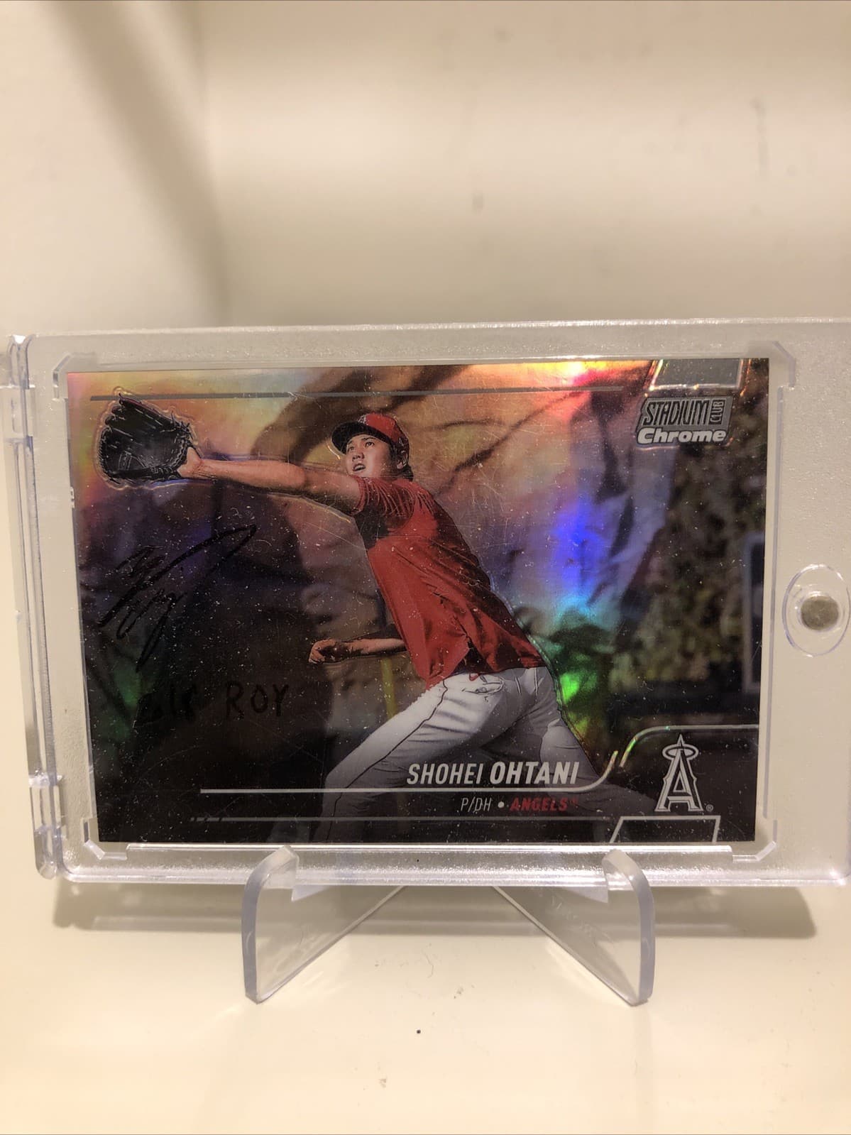 2022 Stadium Chrome Shohei Ohtani On Card Auto ROY Inscription 🔥🔥🔥