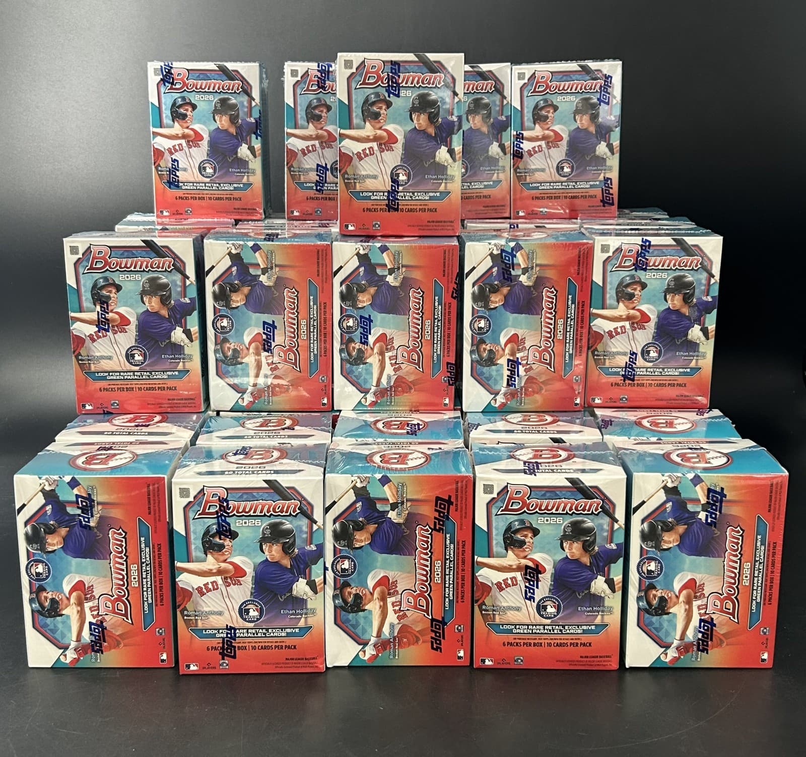 LOT of (45) 2026 Bowman Baseball Factory Sealed Blaster Boxes Shohei Ohtani
