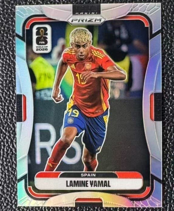 Lamine Yamal 2026 Panini Prizm Fifa World Cup Silver #70 -ms1
