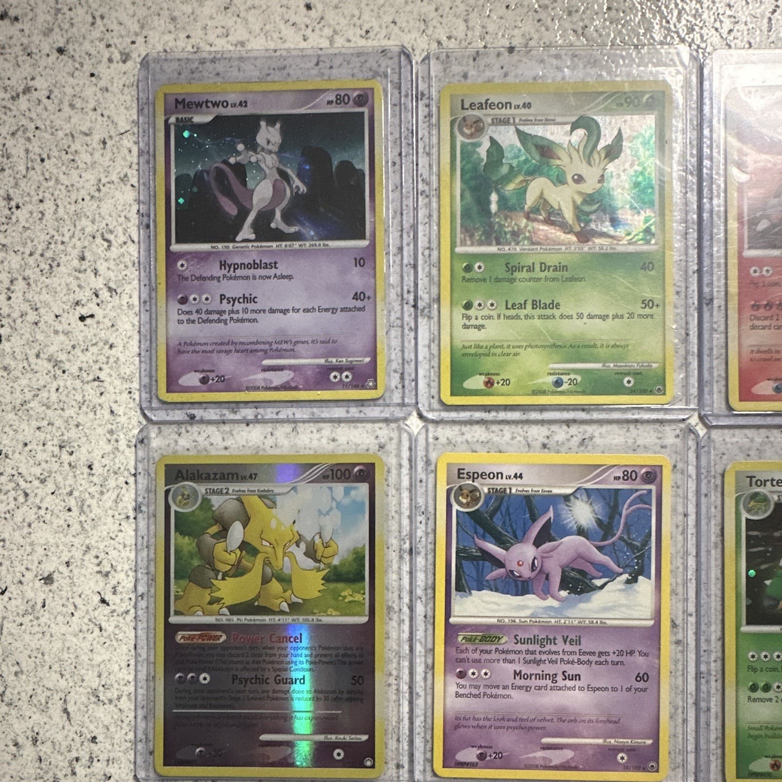8 card pokemon lot. Couple older holos and reverse holos