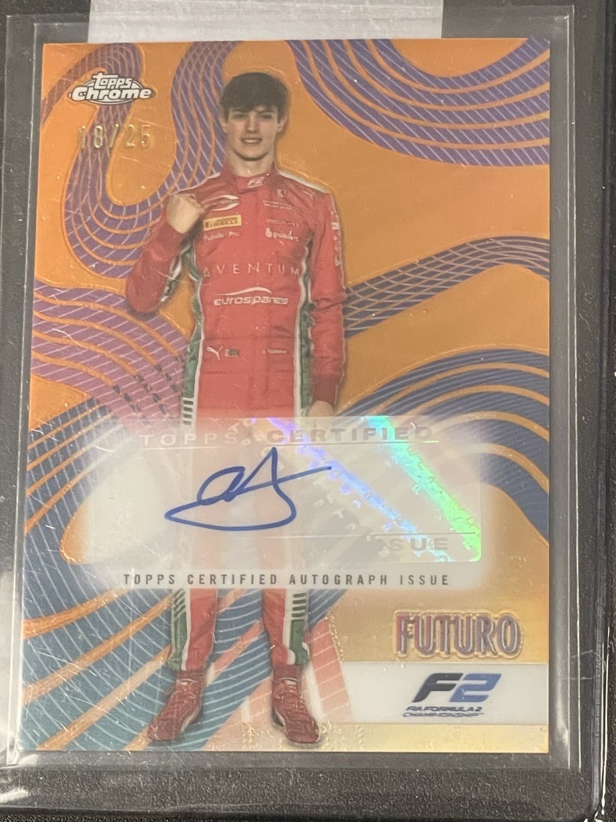 2024 Topps Chrome Formula 1 - Futuro Autographs Oliver Bearman #FUT-BEA /25