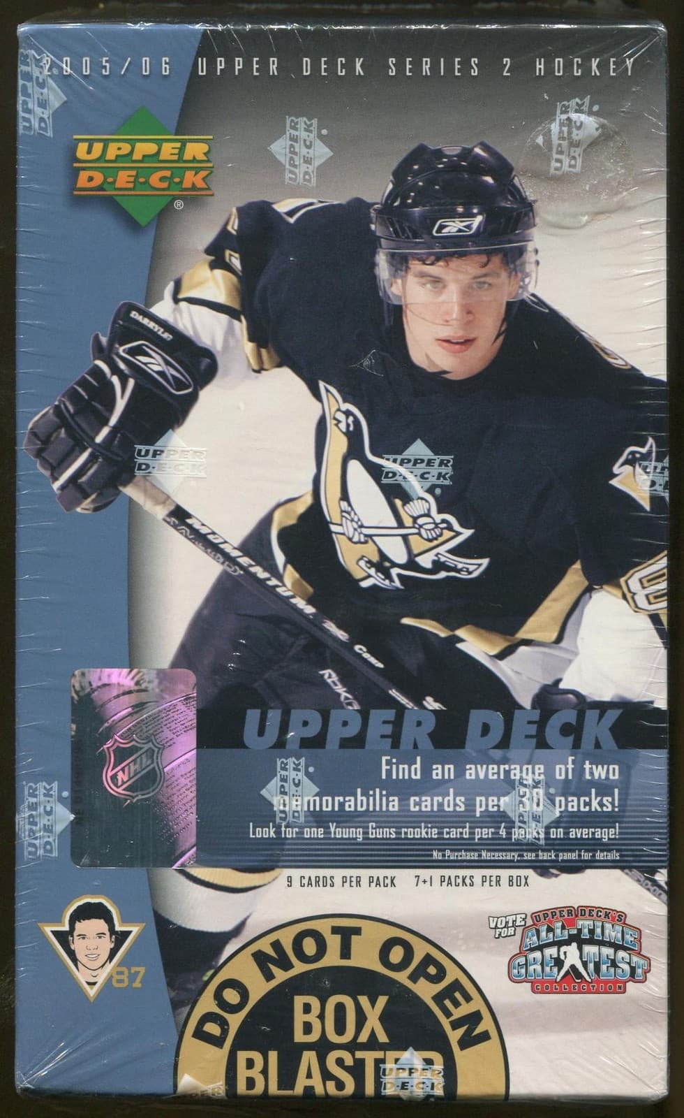 2005/06 Upper Deck Series 2 Hockey 8-Pack Blaster Box