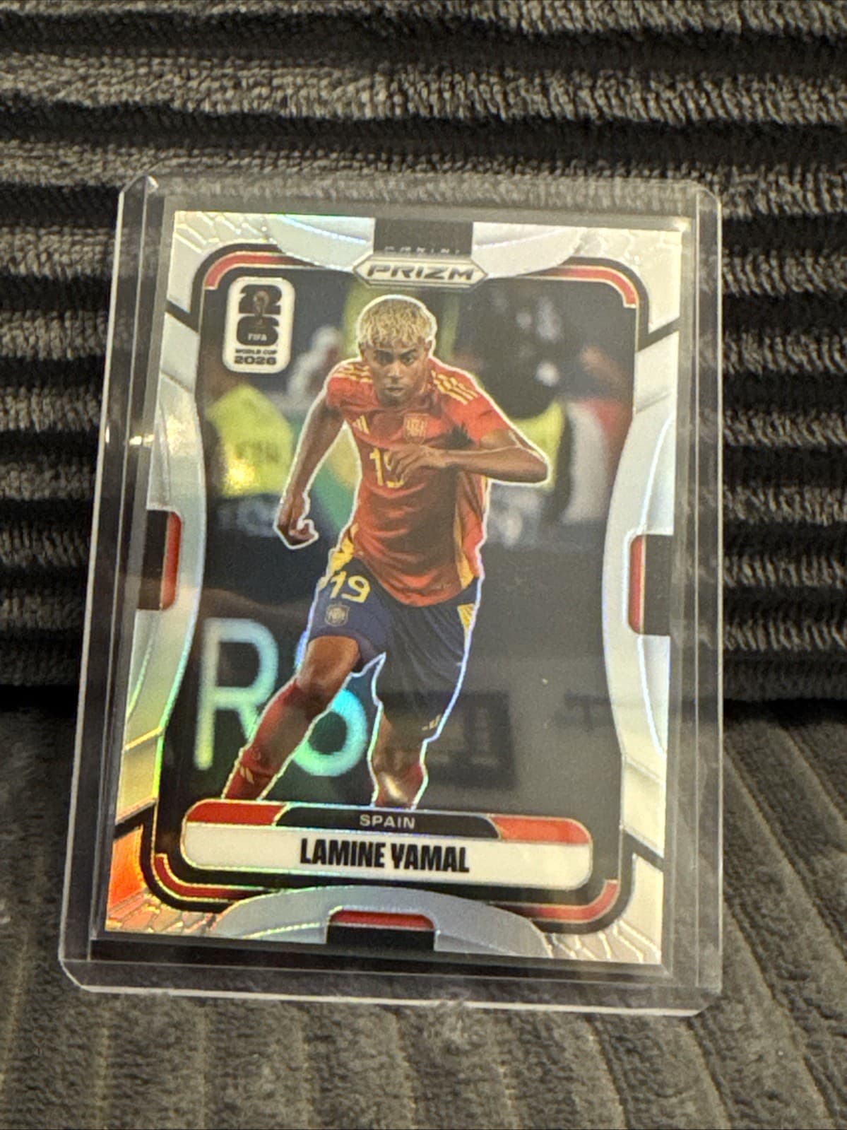 2026 Panini Prizm FIFA World Cup Lamine Yamal #70 Silver Prizm