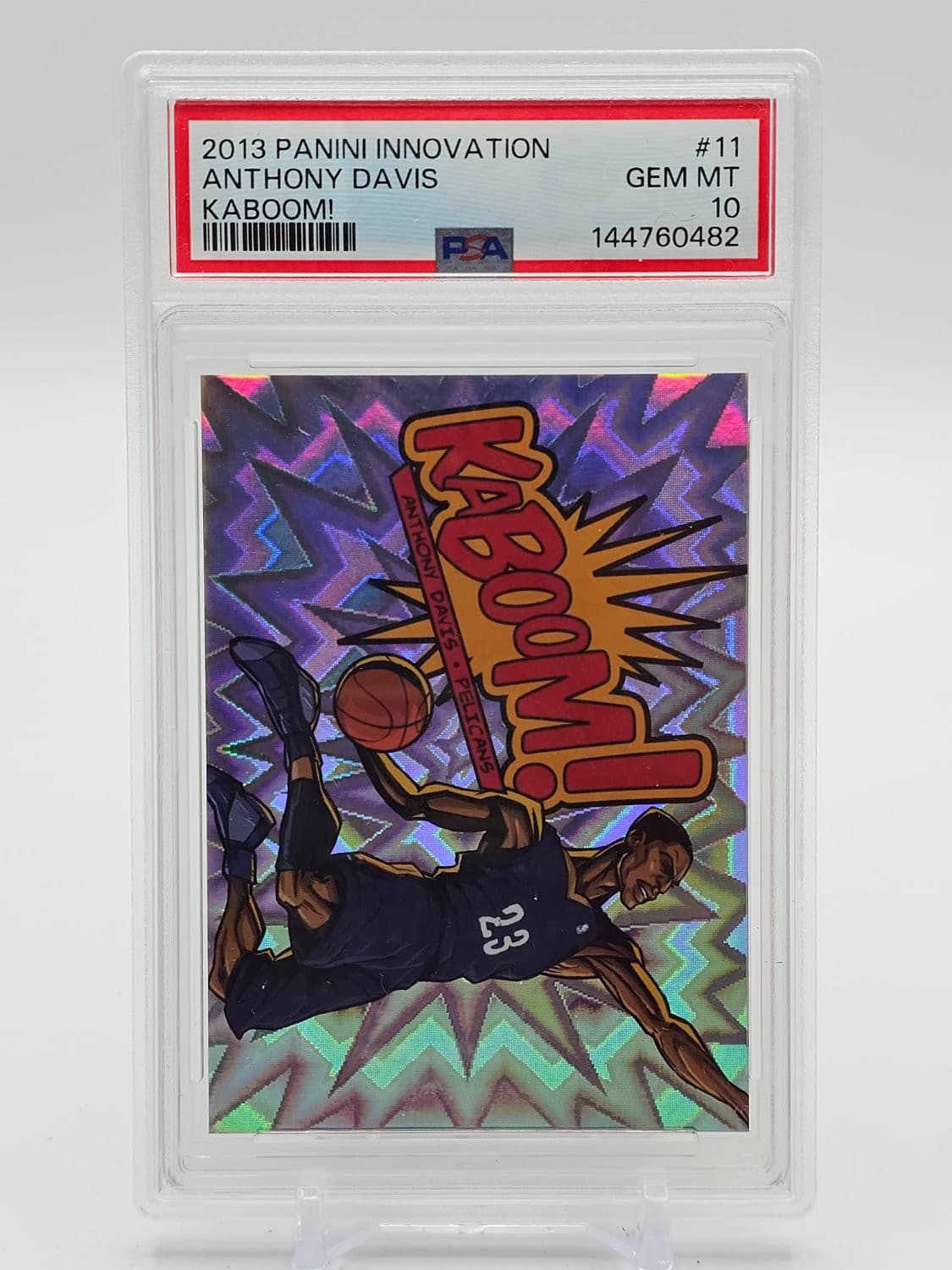Anthony Davis 2013-14 Panini Innovation Kaboom! Case Hit Ssp #11 Psa 10 Q7128