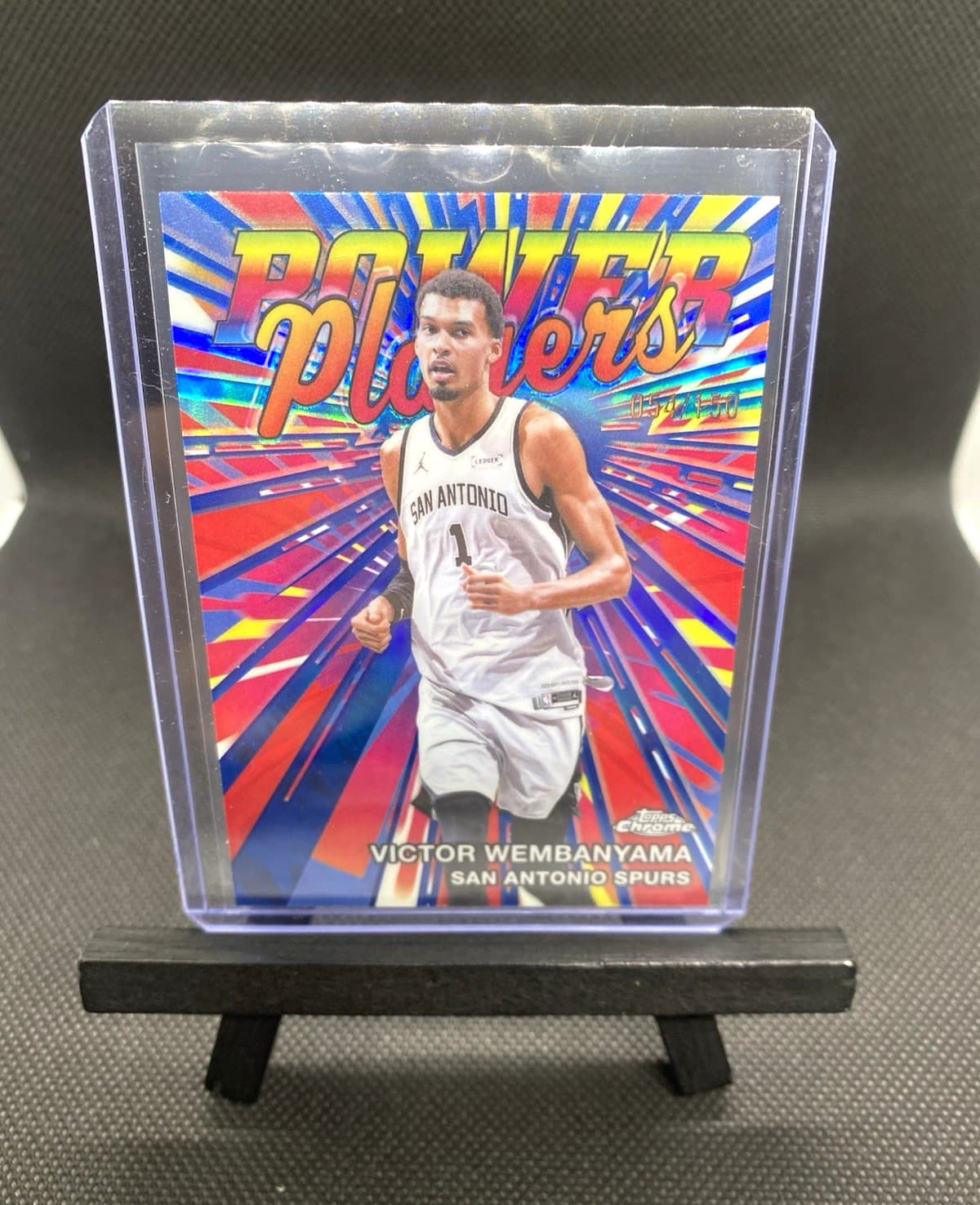 Topps Chrome update 2025-26 Victor Wembanyama Spurs 54/150