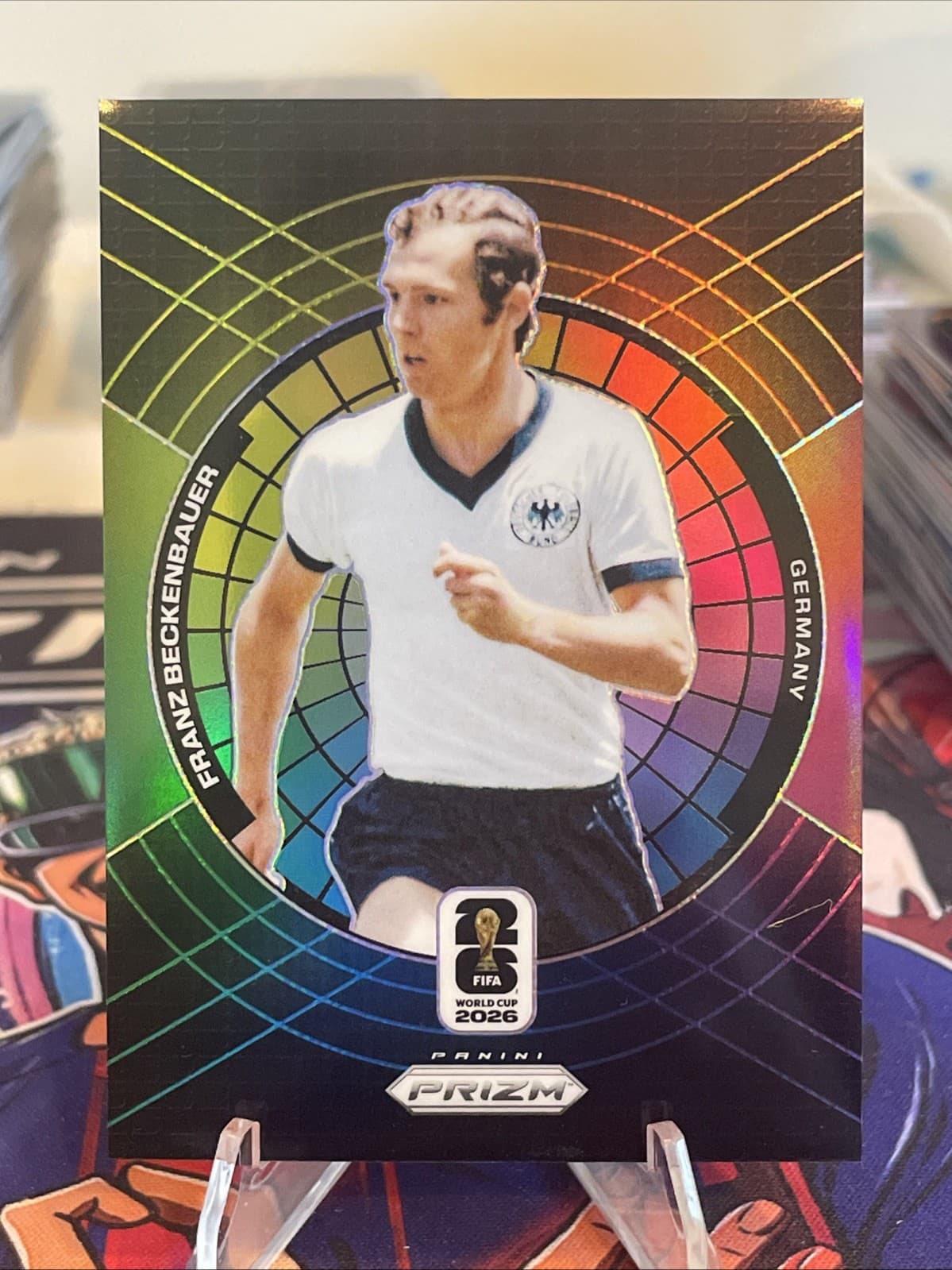 2026 Prizm FIFA World Cup Franz Beckenbauer Color Wheel Case Hit SSP