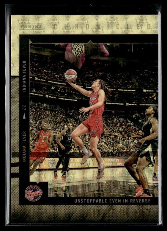 Panini Chronicled Caitlin Clark GOLD VINYL 1/1 Chronicled NO.35 UNSTOPPABLE