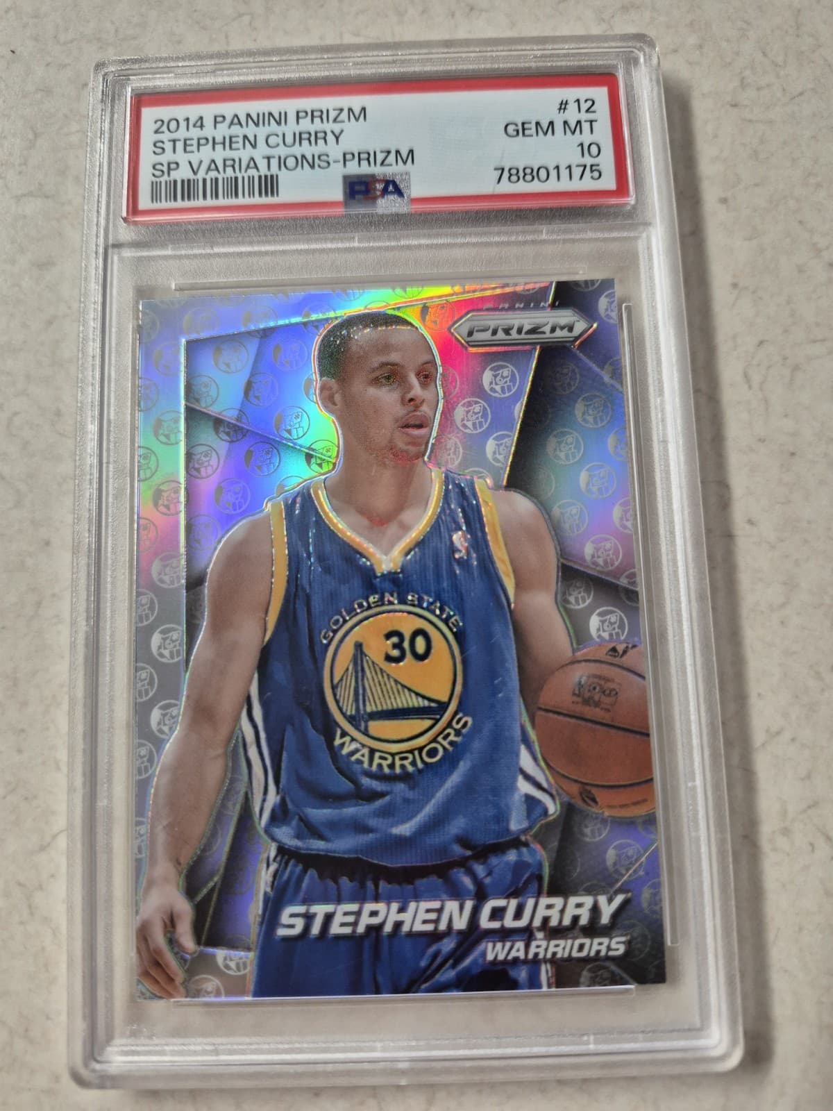 2014-15 Panini Prizm Stephen Curry SP Variations