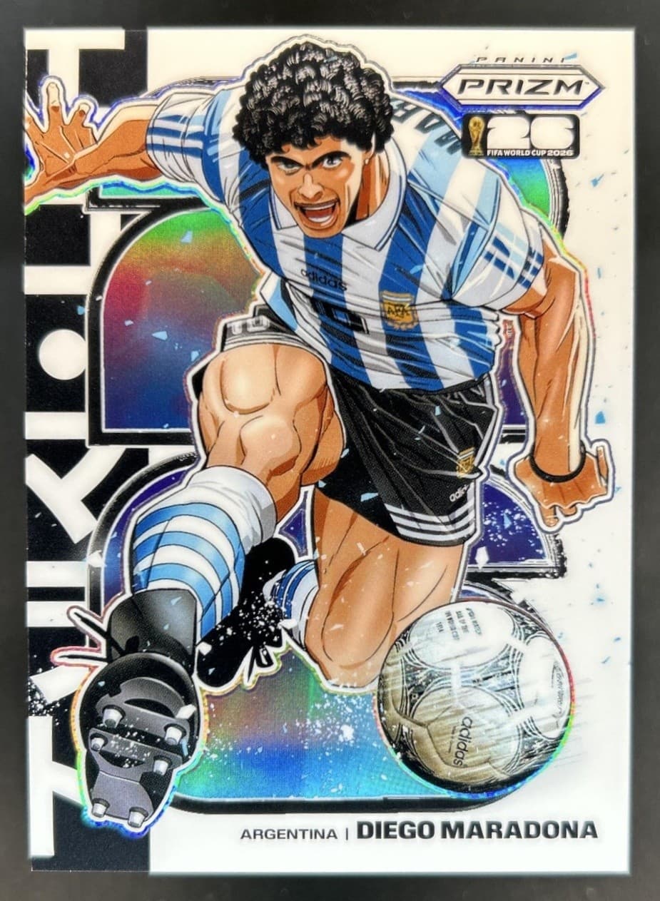2026 Panini Prizm World Cup Diego Maradona Manga SSP #30 Argentina