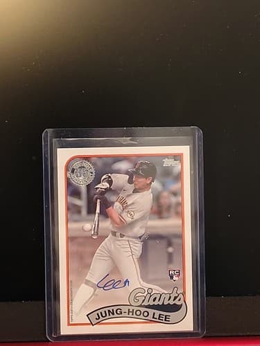 2024 Topps Series 2 - 1989 Topps Baseball Auto Jung-Hoo Lee #89BA2-JHL (AU, RC)