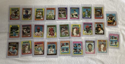 1975 Topps Baseball Complete Set - See Description