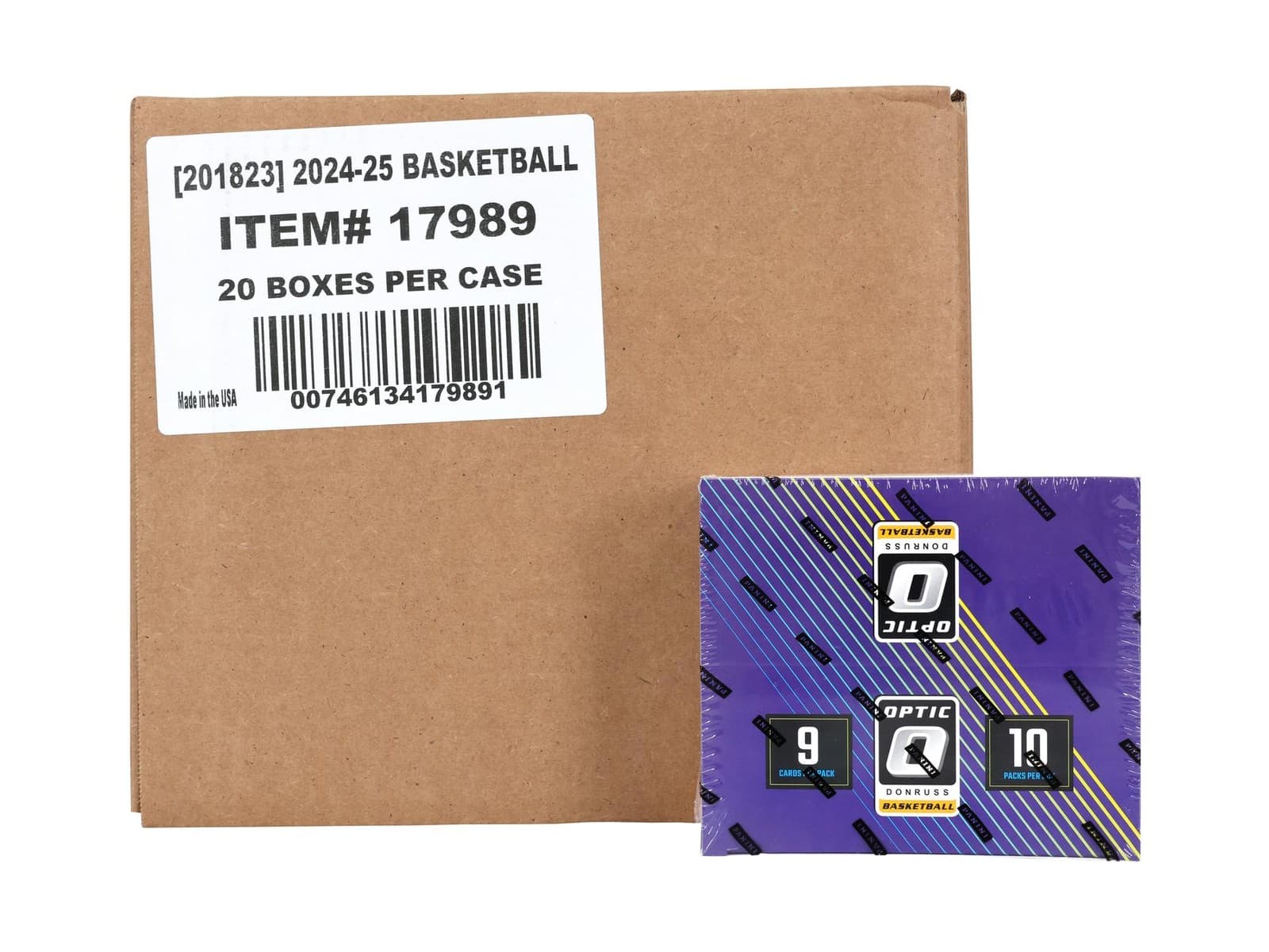 2024/25 PANINI DONRUSS OPTIC BASKETBALL FAST BREAK 20-BOX CASE