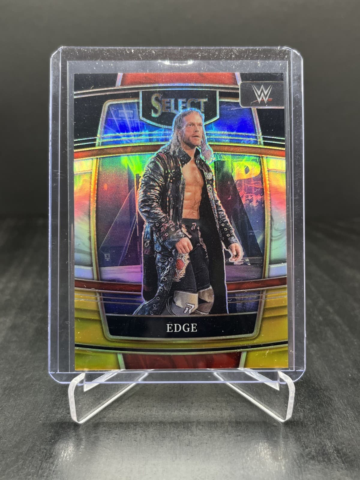 2022 Panini Select WWE Edge Concourse Black & Gold 1/1 #57