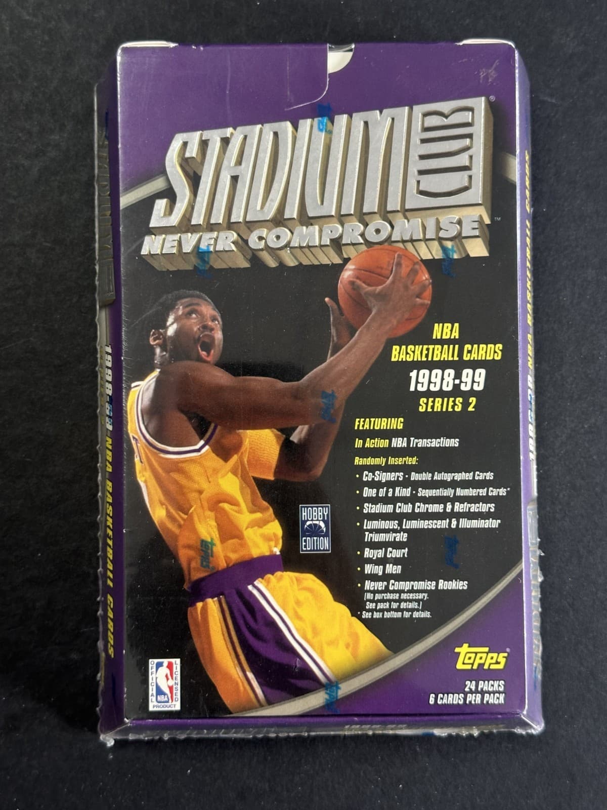 1998-99 Topps Stadium Club Series 2 Basketball Hobby Box Factory Sealed