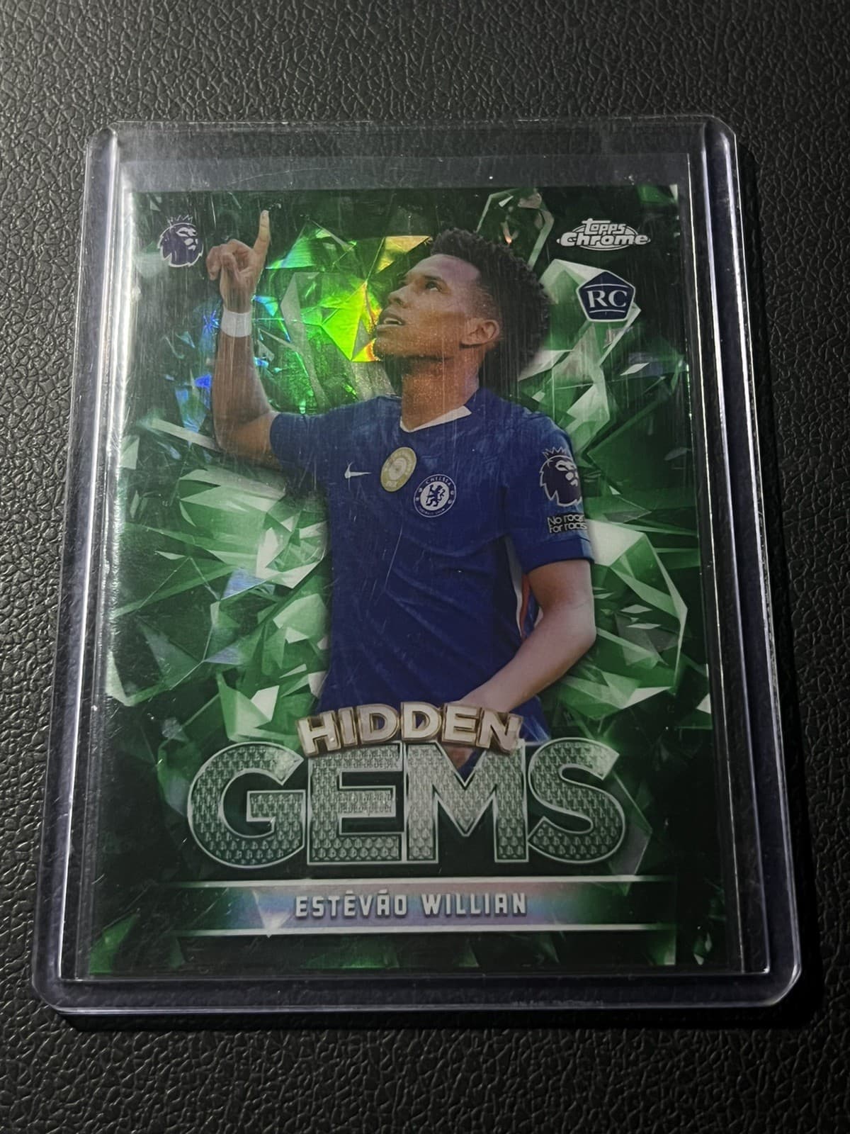 2026 Topps Chrome Premier League Esteval Willian Hidden Gems Case Hit SSP RC