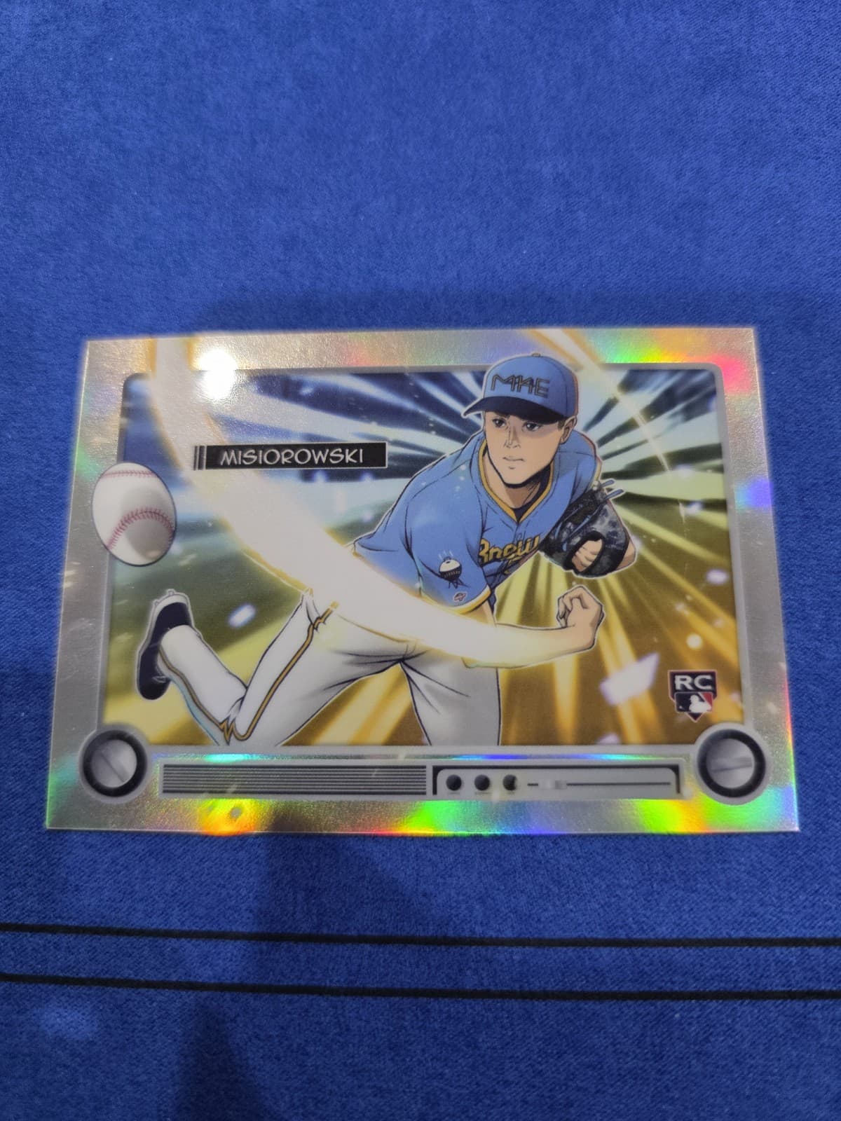 2026 Bowman Anime Jacob Misiorowski Rookie #BA-20 Milwaukee Brewers MLB