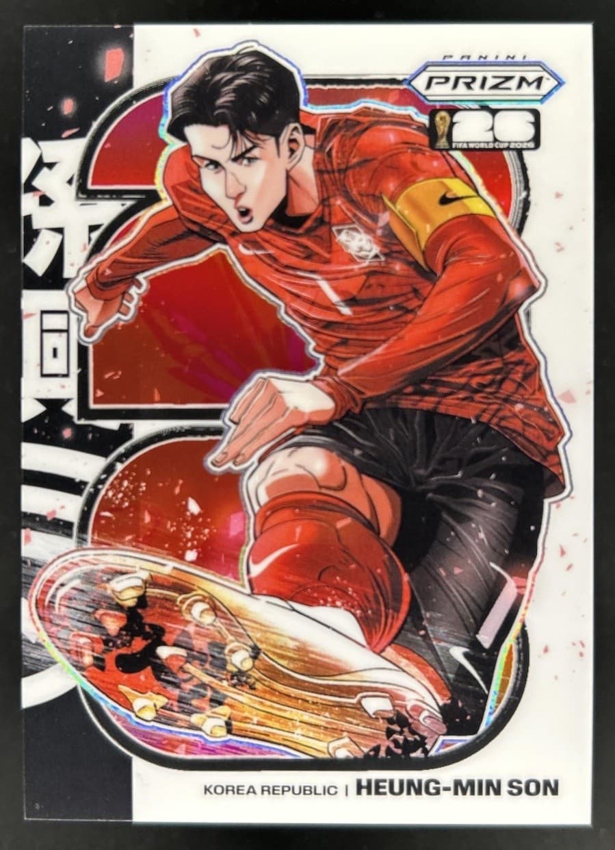 2026 Panini Prizm World Cup Heung-Min Son Manga SSP #22 Korea