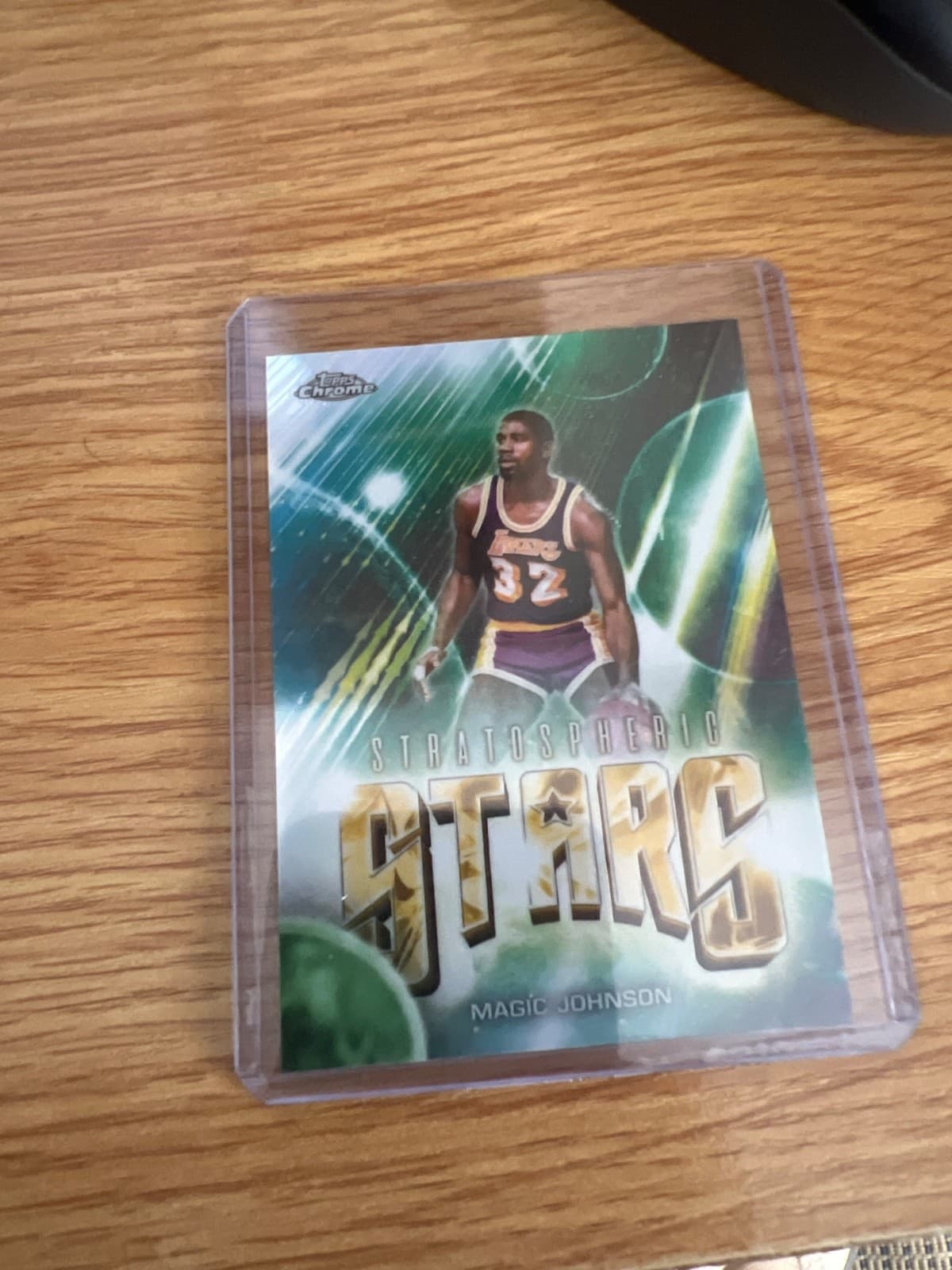 2025-26 Topps Chrome Update Basketball Stratospheric Stars Magic Johnson #ST-22