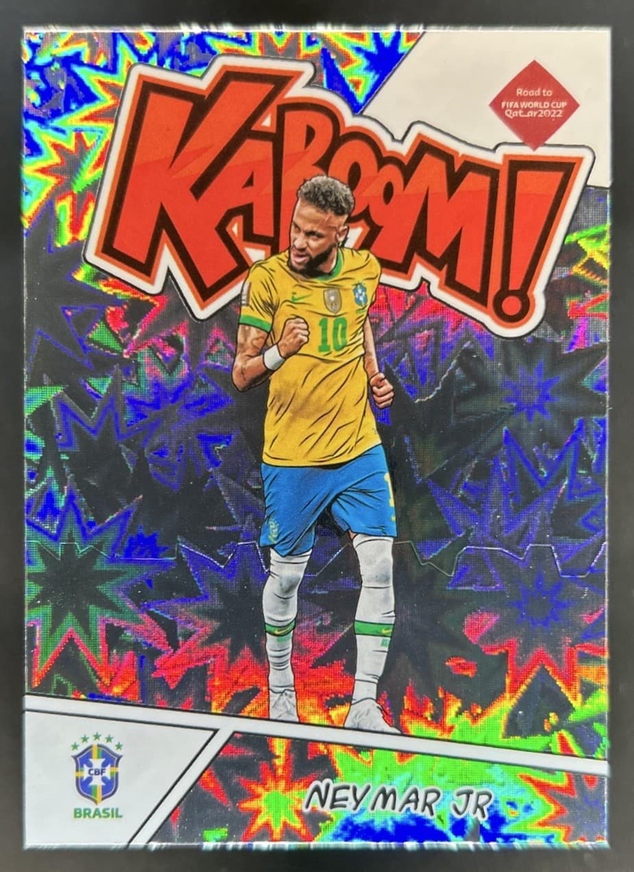 2021 Panini Donruss Neymar Jr Kaboom SSP #10 Brazil