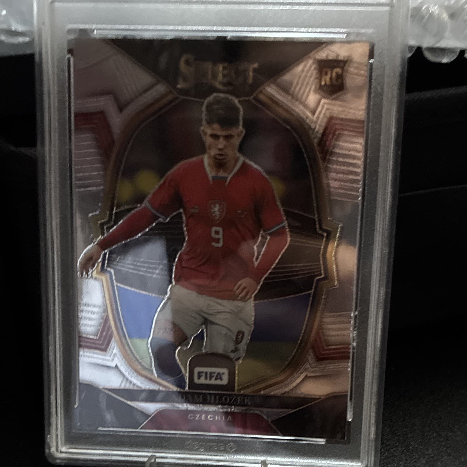 Panini 2022-23 Select FIFA Soccer Terrace Rookie Adam Hlozek #6 Degree 9