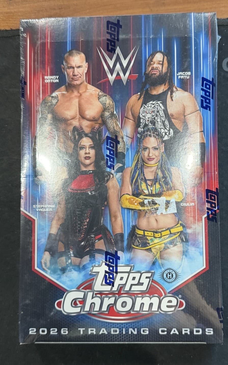 2026 Topps Chrome WWE Hobby Box 🔥 Sealed Wrestling