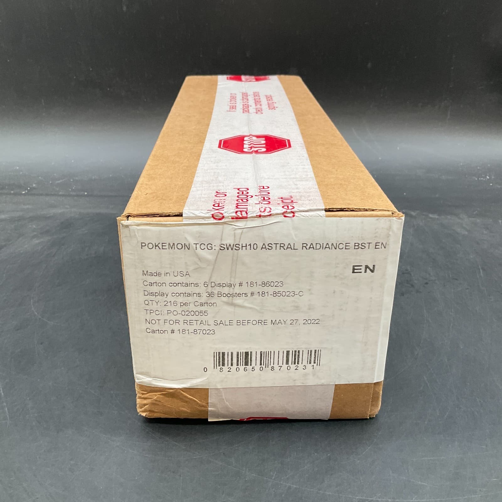 Pokemon TCG Sword & Shield Astral Radiance 6-Booster Box Case SEALED SWSH10