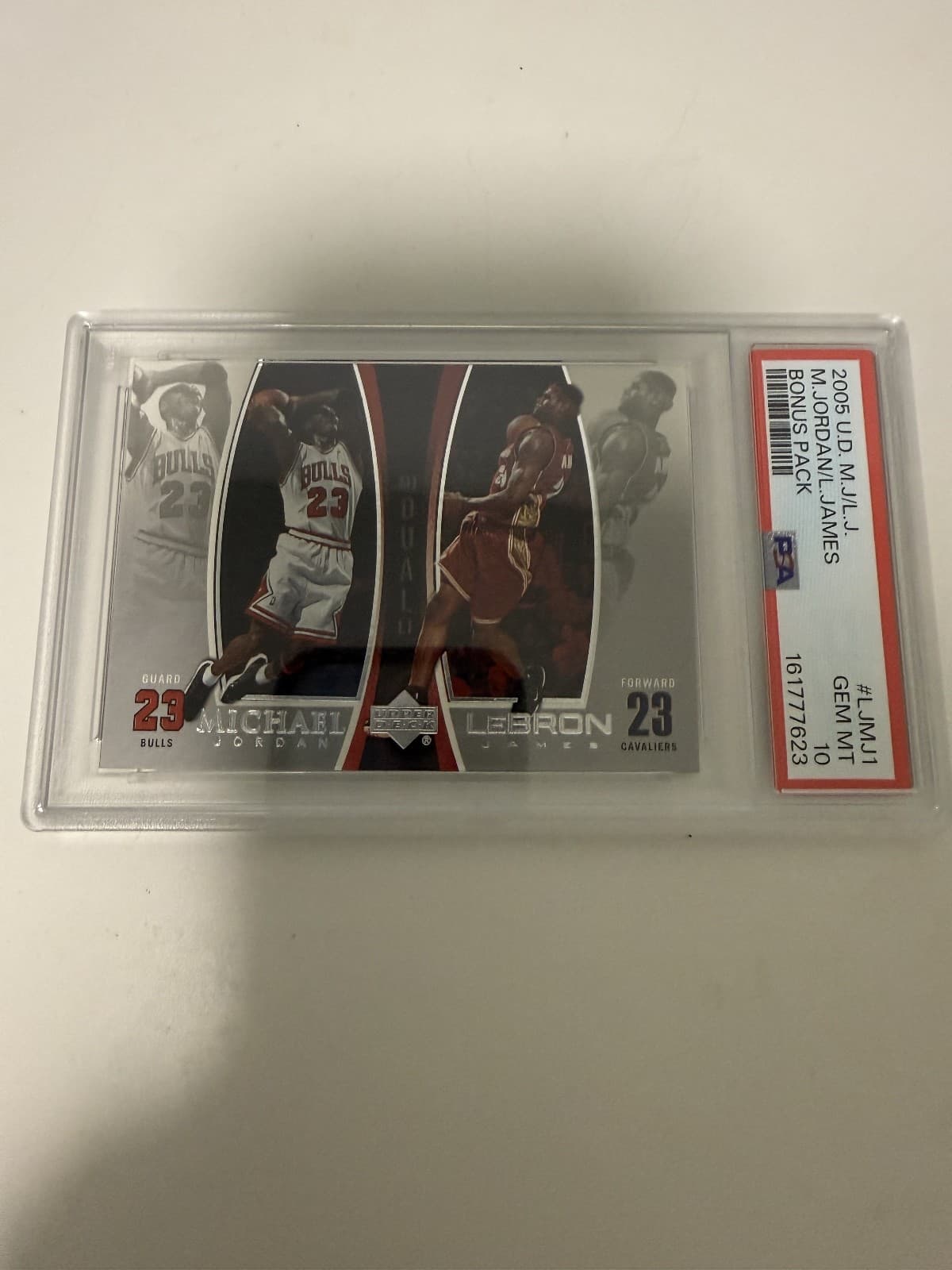 2005-06 Upper Deck Michael Jordan/LeBron James - LeBron James, Michael Jordan
