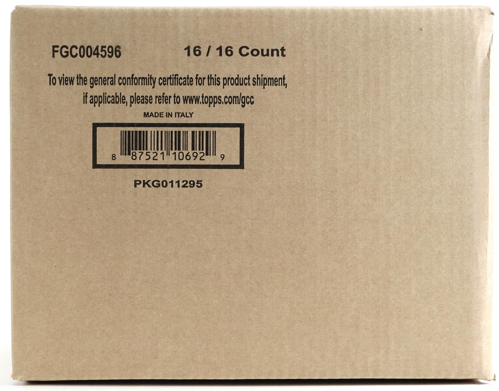 2021/22 TOPPS UEFA CHAMPIONS LEAGUE CHROME SOCCER HOBBY LITE 16-BOX CASE