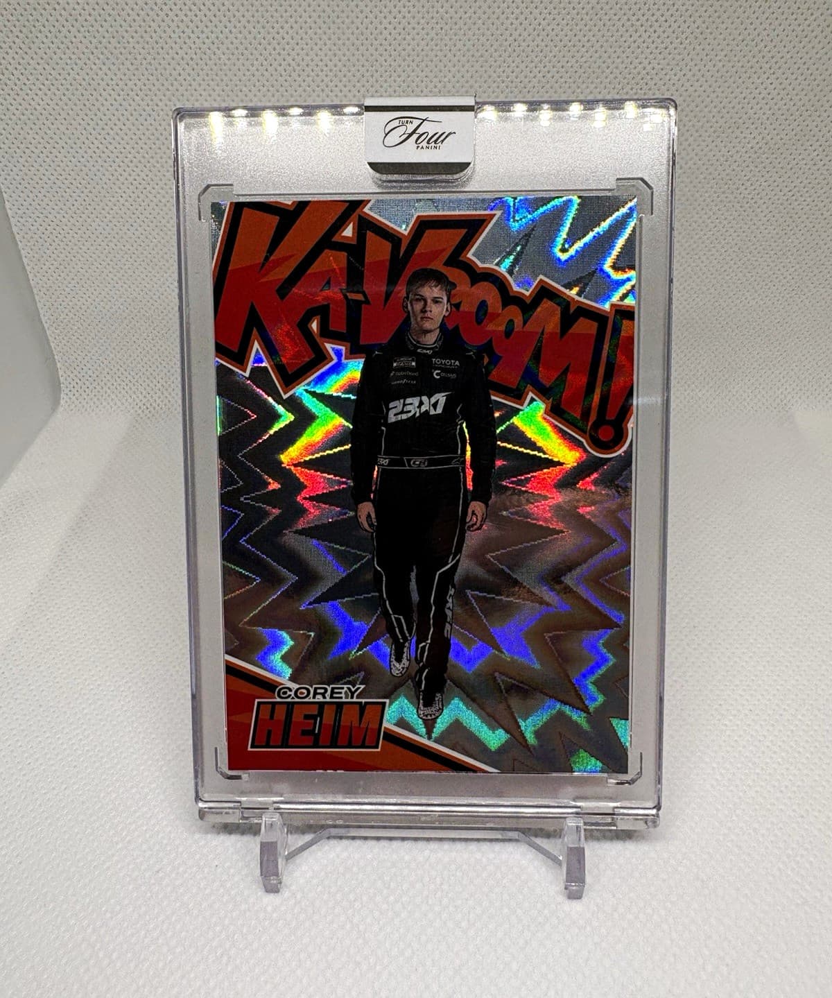 2026 Panini Turn Four Racing NASCAR Corey Heim KaVroom! Plus Base 31/49