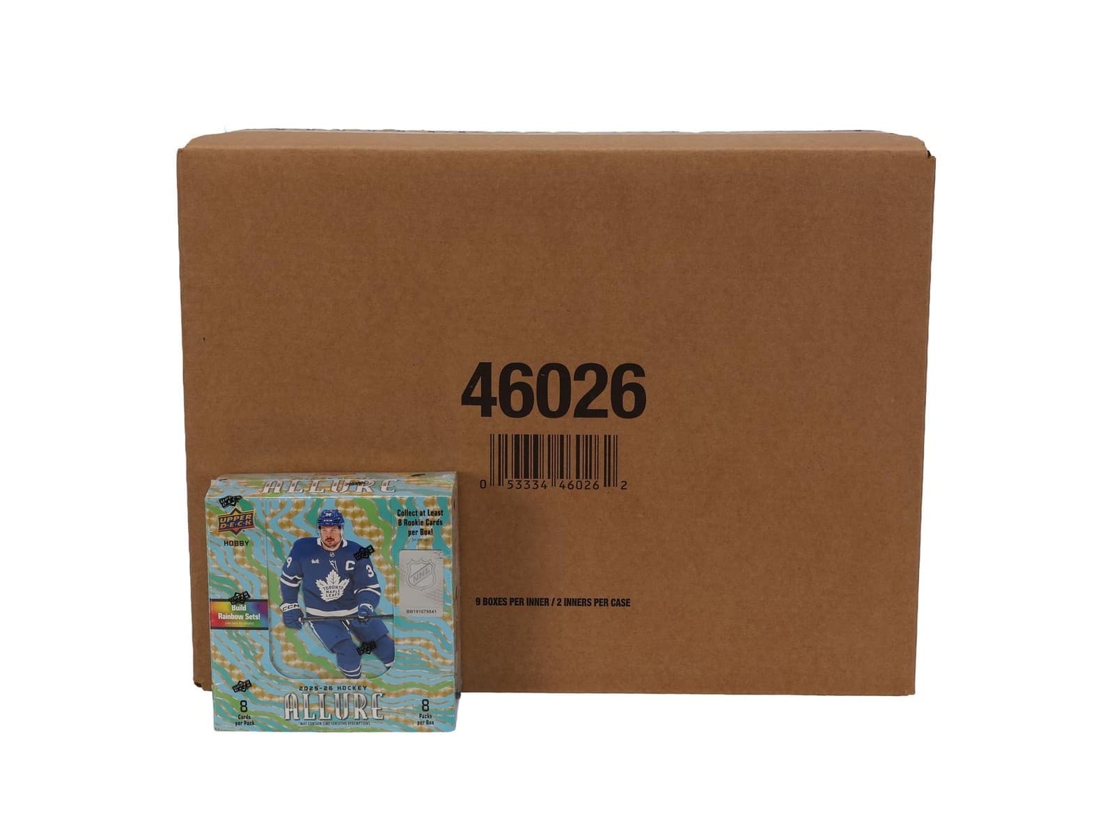2025/26 UPPER DECK ALLURE HOCKEY HOBBY 18-BOX CASE