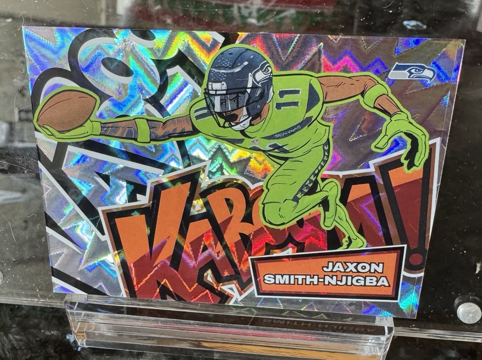 2025 Panini Absolute - Kaboom! Horizontal Jaxon Smith-Njigba #27
