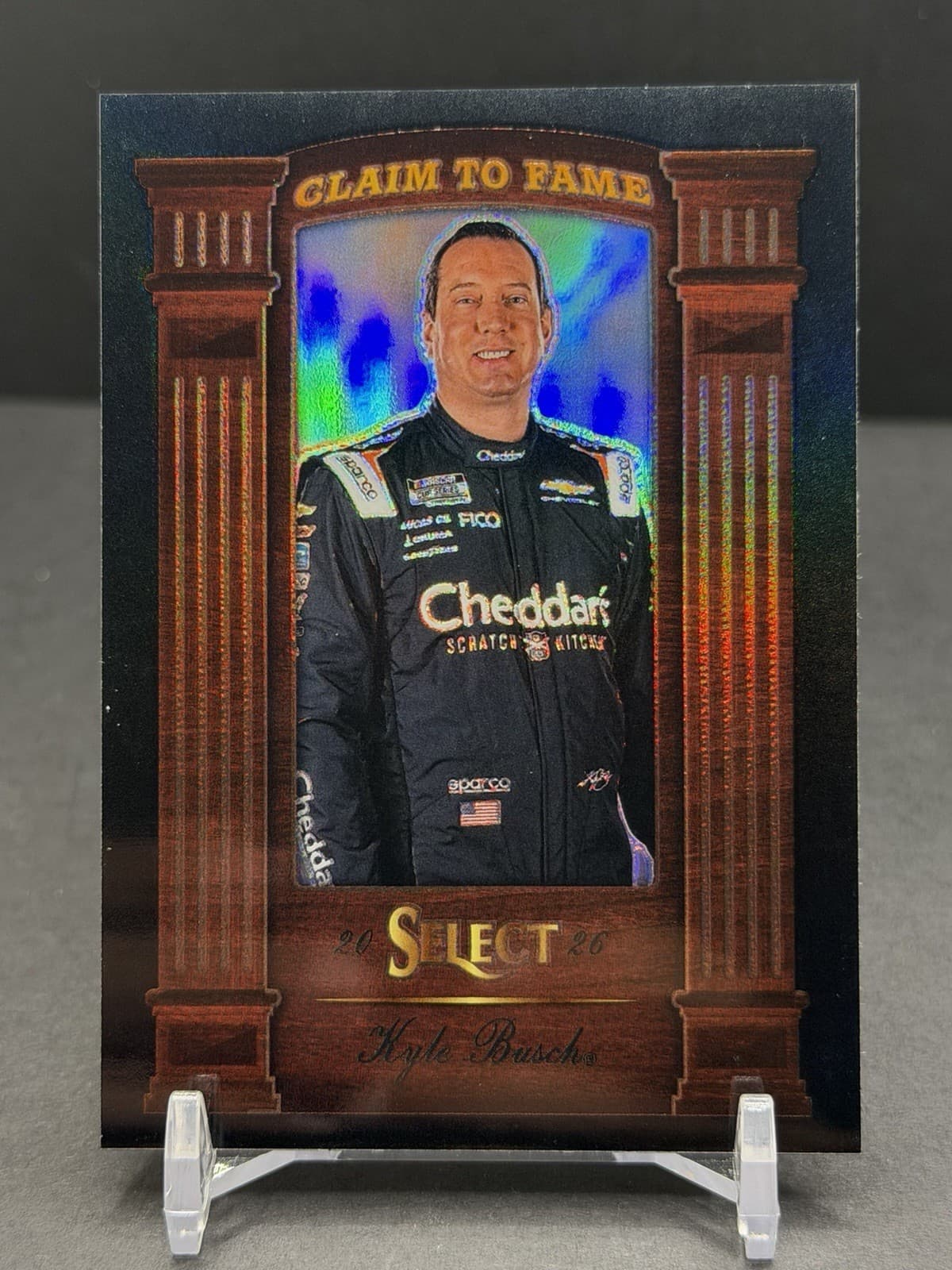 2026 Select Racing #19 Kyle Busch Claim to Fame Prizm 1/1