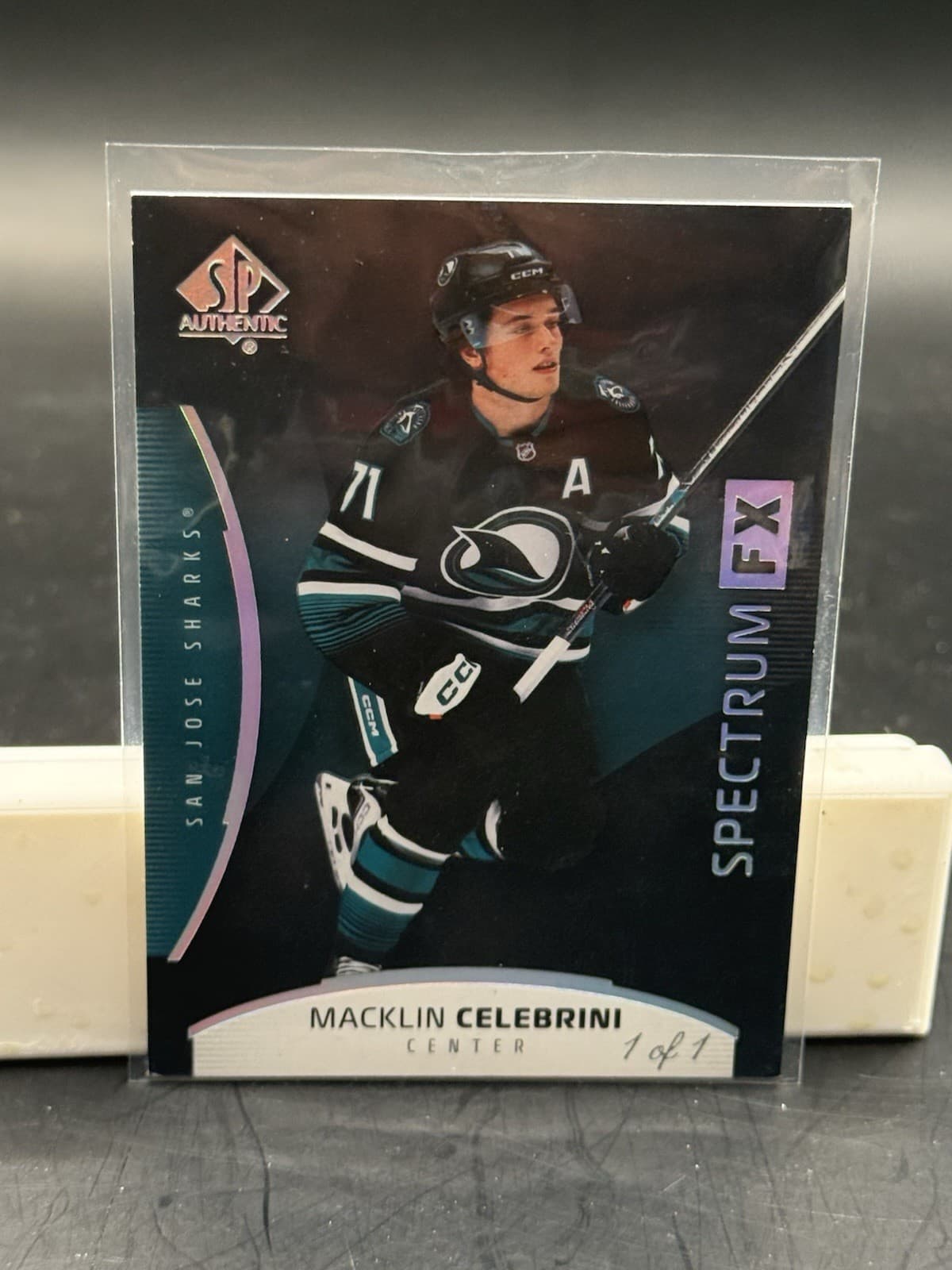 2025 Ud SPA Macklin Celebrini Black Future Watch 1/1 FX