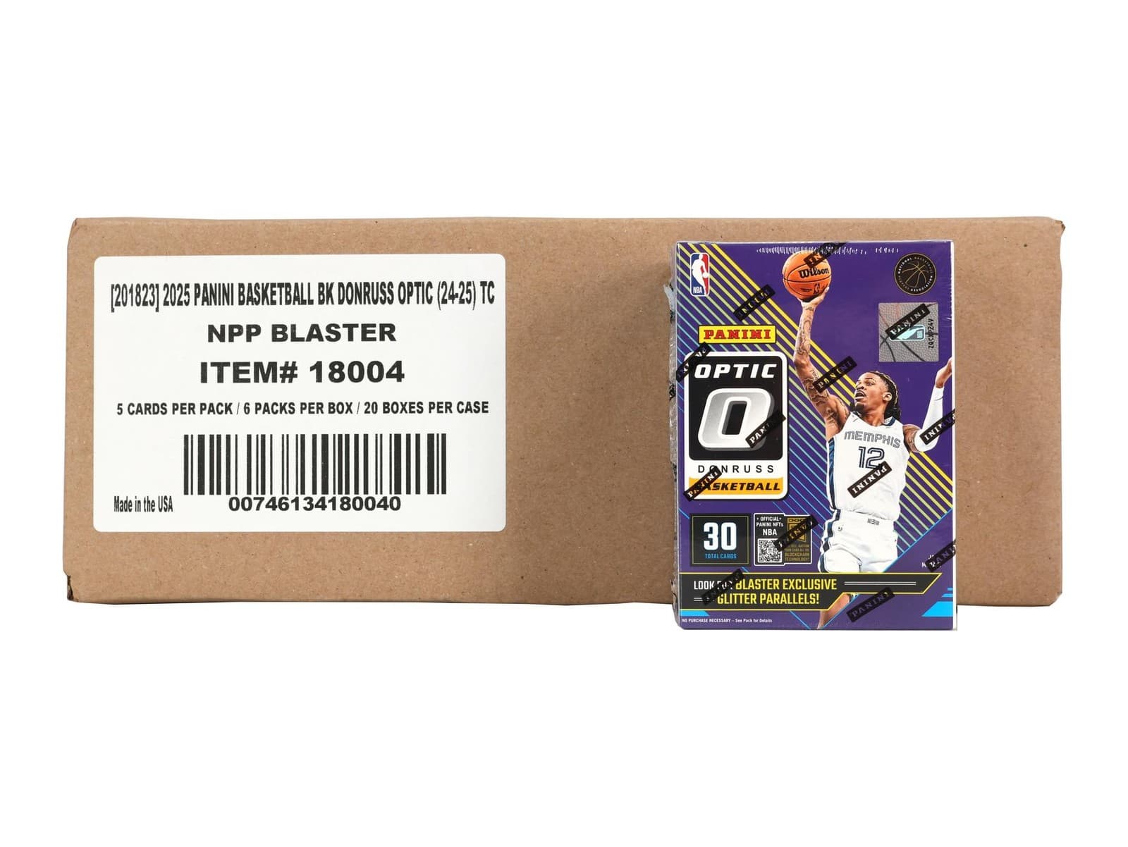 2024/25 PANINI DONRUSS OPTIC BASKETBALL 6-PACK BLASTER 20-BOX CASE