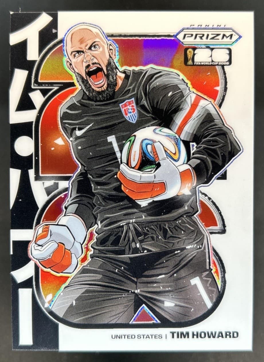 2026 Panini Prizm World Cup Tim Howard Manga SSP #23 USMNT
