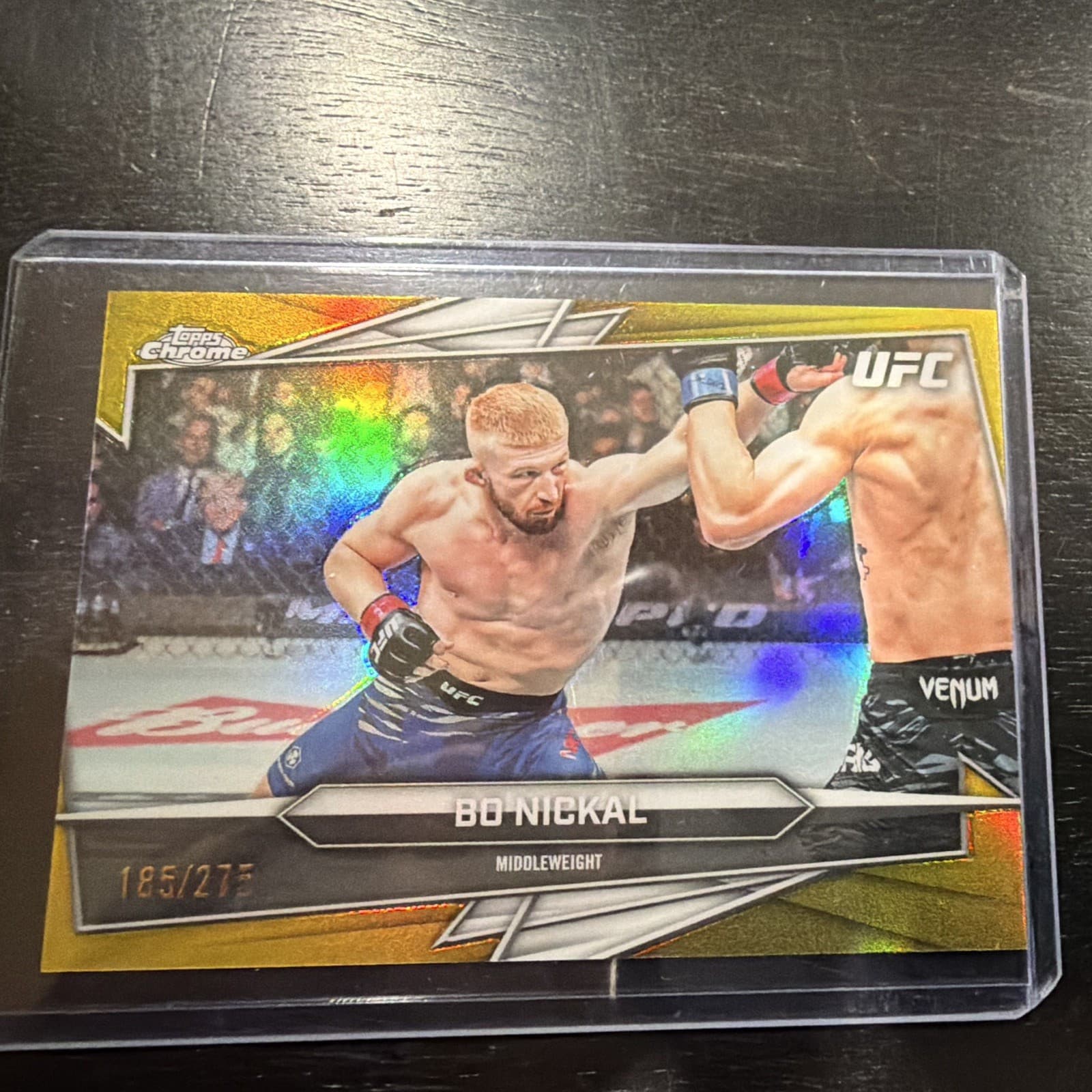 2026 Topps Chrome UFC Bo Nickal #46 Serial Numbered 185/275 MMA Card