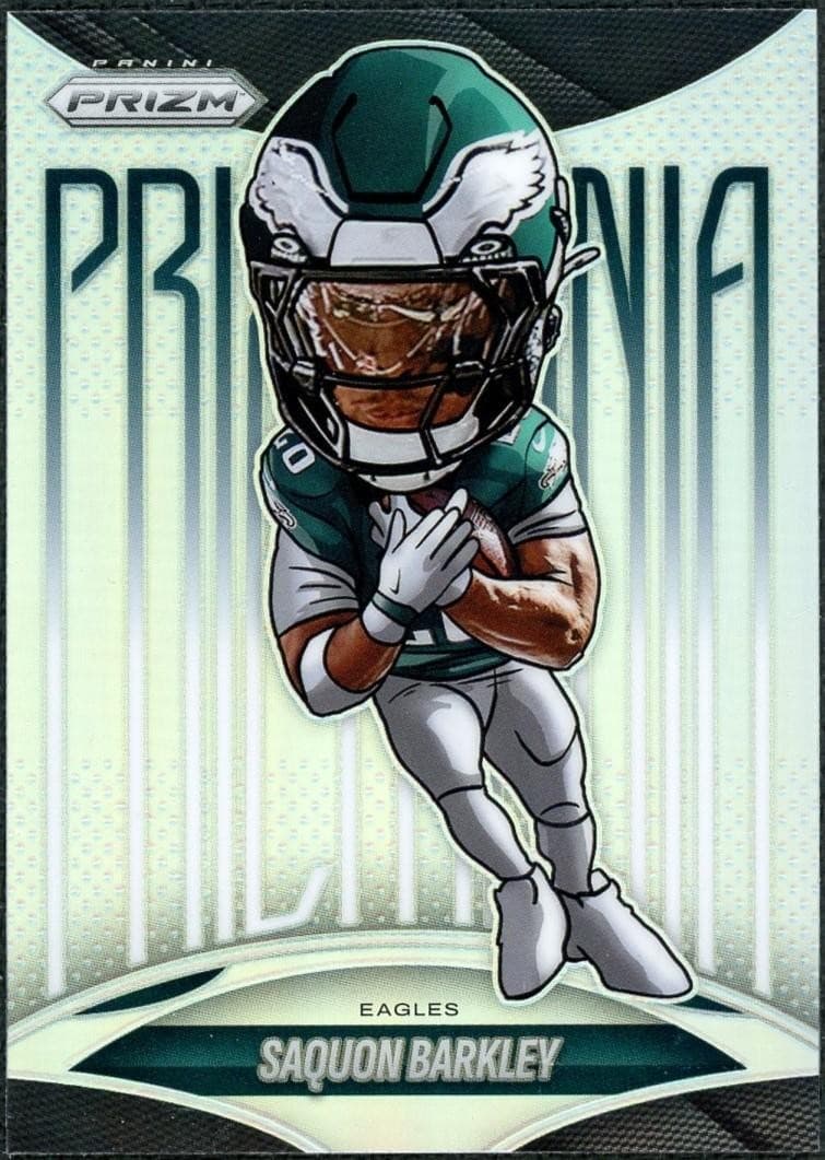 2025 Panini Prizm Saquon Barkley Prizmania #25