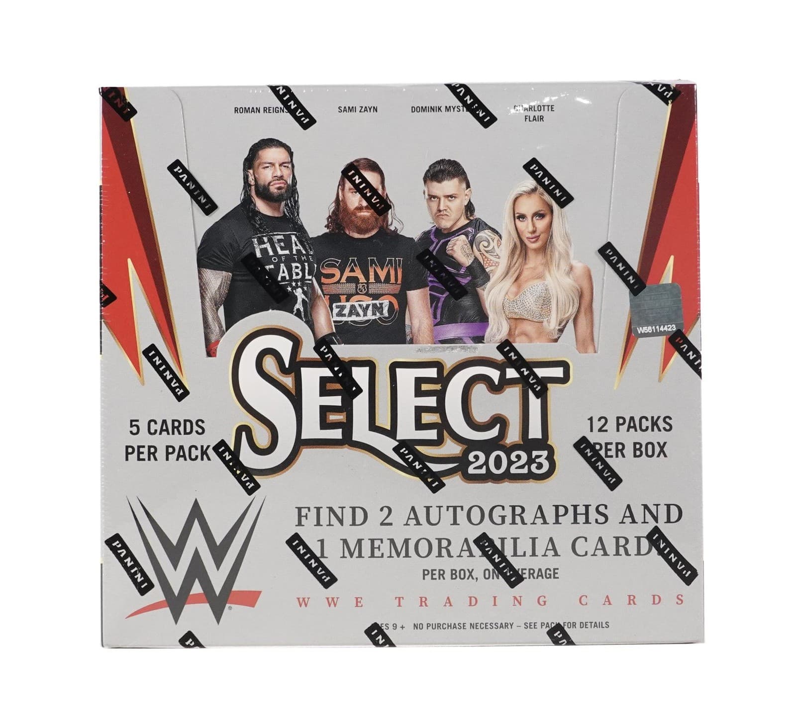 2023 PANINI SELECT WWE WRESTLING HOBBY BOX