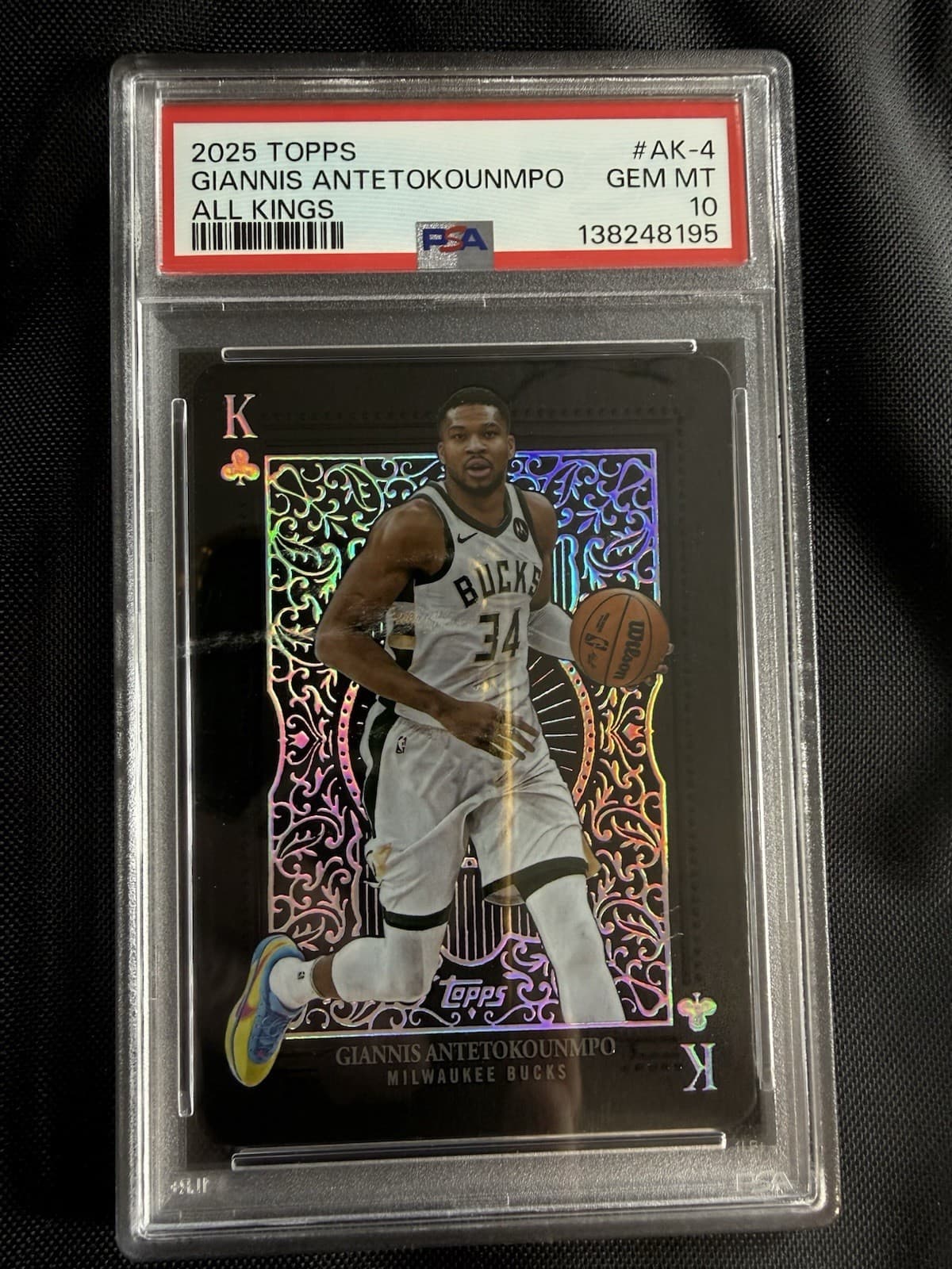 2025 Topps All Kings Giannis Antetokounmpo pop 12