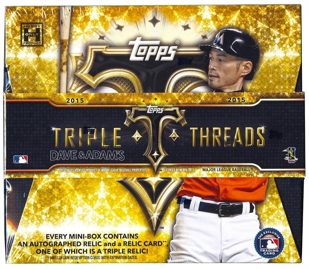 2015 Topps Triple Threads Baseball Hobby Box