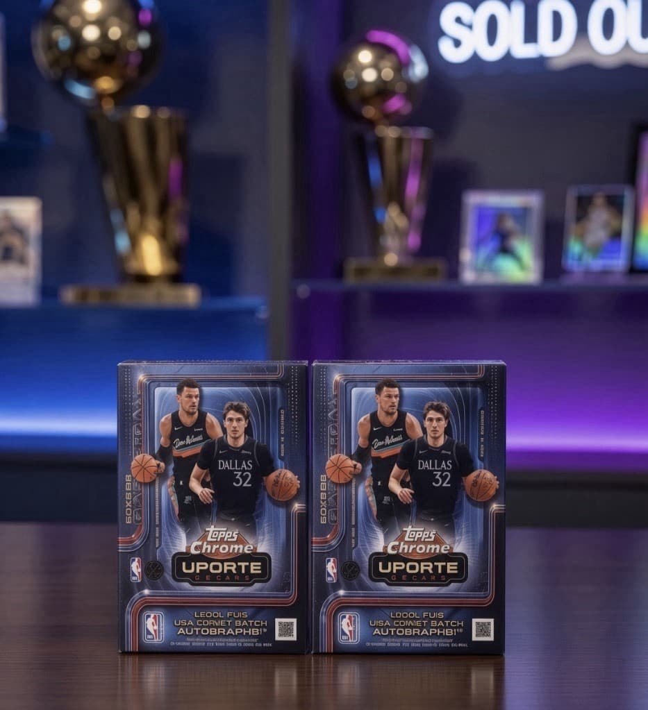 2025-26 NBA Topps Chrome Update Series Basketball Blaster lot of 2 Sealed