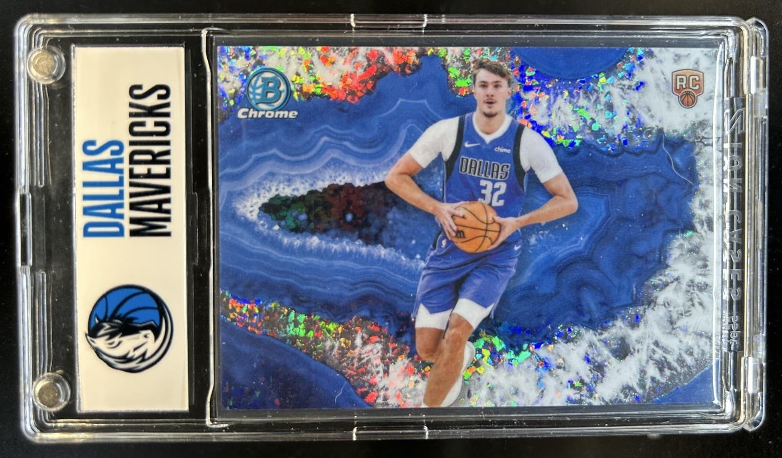 2025-26 Bowman Cooper Flagg Chrome Crystalized RC Rookie SSP #CNB-1 Mavericks