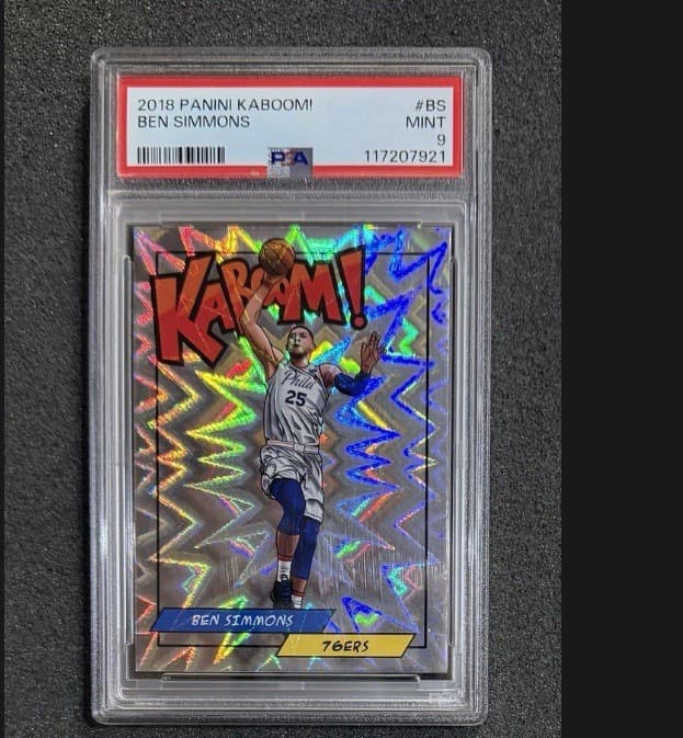 2018 Panini Kaboom - #BS Ben Simmons - PSA 9