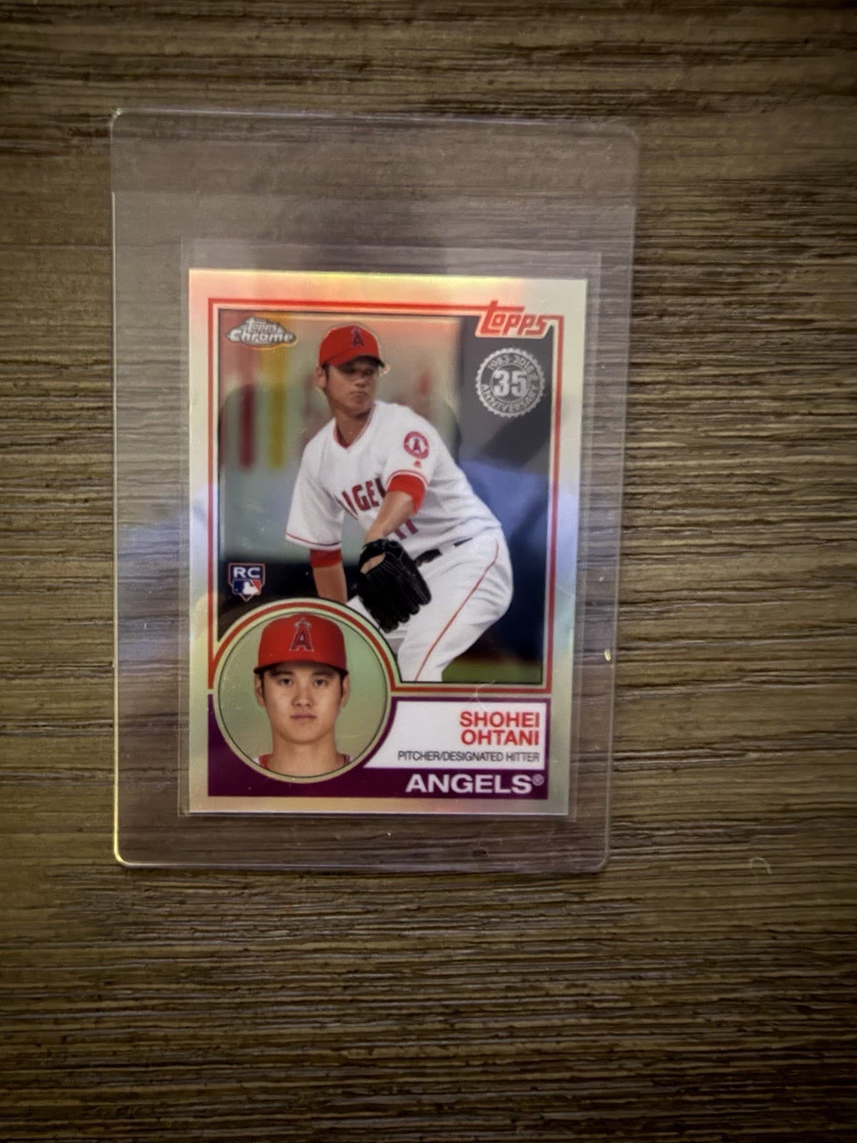 SHOHEI OHTANI RC 2018 Topps Chrome 1983 Refractor 35th Anniversary RC 83T-6