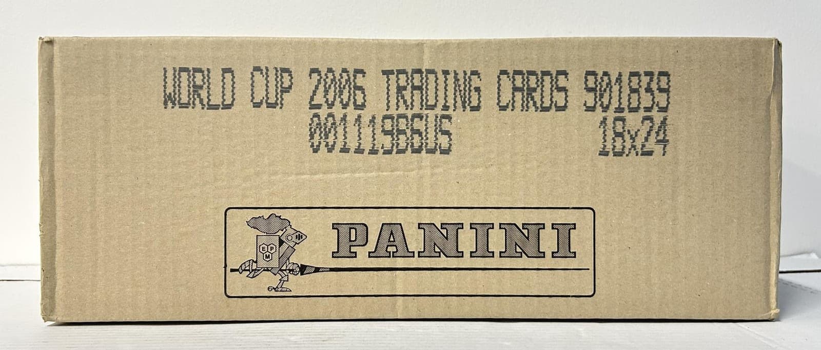 2006 Panini FIFA World Cup Germany Soccer Hobby Case