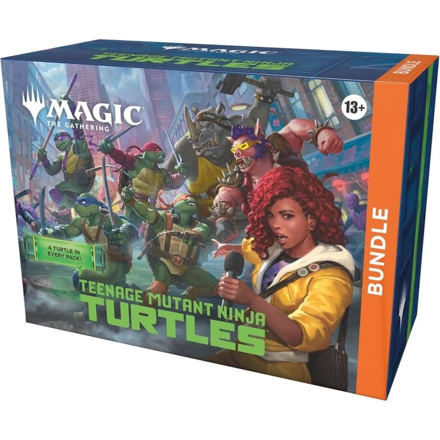 English MTG Magic The Gathering Teenage Mutant Ninja Turtles Bundle Box card toy