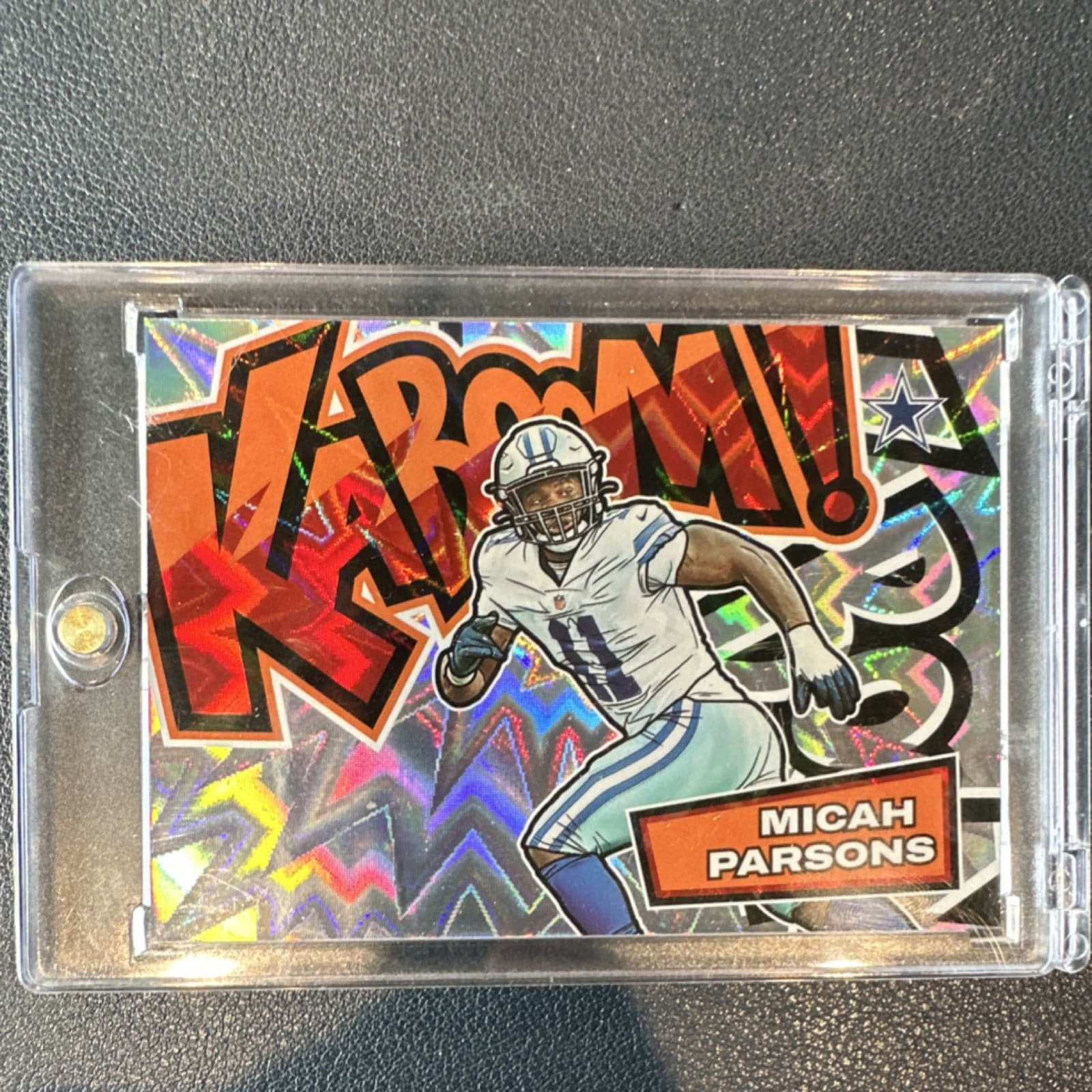 Panini Absolute Kaboom! Horizontal Micah Parsons KH7 Dallas Cowboys NFL 2022